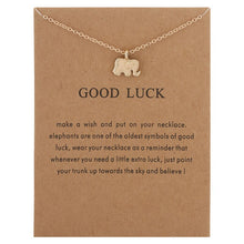 Carica l&#39;immagine nel visualizzatore di Gallery, New Trendy Alloy Cute Elegant Sun Love Star Leaves Clover Unicorn Luck Pendant Necklaces for Women Fashion Accessories Jewelry