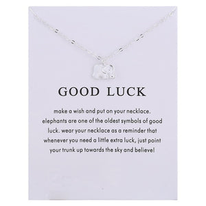 New Trendy Alloy Cute Elegant Sun Love Star Leaves Clover Unicorn Luck Pendant Necklaces for Women Fashion Accessories Jewelry