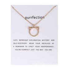 Carica l&#39;immagine nel visualizzatore di Gallery, New Trendy Alloy Cute Elegant Sun Love Star Leaves Clover Unicorn Luck Pendant Necklaces for Women Fashion Accessories Jewelry