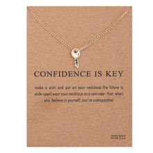 Carica l&#39;immagine nel visualizzatore di Gallery, New Trendy Alloy Cute Elegant Sun Love Star Leaves Clover Unicorn Luck Pendant Necklaces for Women Fashion Accessories Jewelry