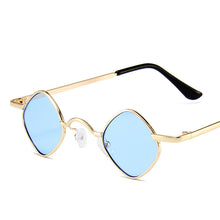 Load image into Gallery viewer, Trendy Children Sunglasses Boys Girls Metal Frame Vintage Square Punk Eyeglasses Kids Gold Red Mirror Eyewear Anti Glare