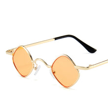 Load image into Gallery viewer, Trendy Children Sunglasses Boys Girls Metal Frame Vintage Square Punk Eyeglasses Kids Gold Red Mirror Eyewear Anti Glare