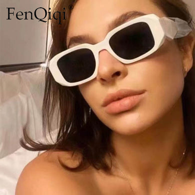 Trendy Mens Eyeglasses Pink Black Greeen Sun Glasses Small Square Sunglasses Woman 2023 Gafas De Sol Mujer