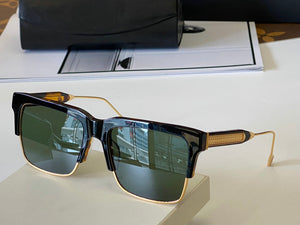 Trendy Oversize Maybah Sunglasses Women  Gradient Rimless Shaded Big Metal Frame Square Sun Glasses Men Uv400