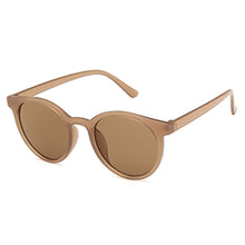 Load image into Gallery viewer, Trendy Round Women Sunglasses Men Retro Small Frame Sun Glasses Ins Web Celebrity Favors Shades Milk Tea Color Eyewear