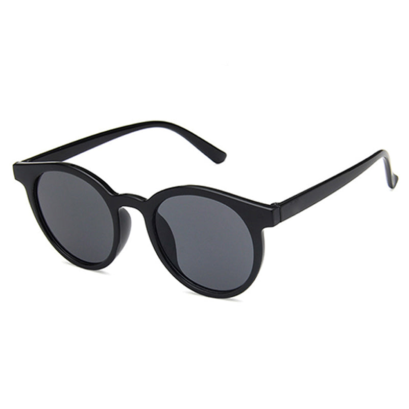 Trendy Round Women Sunglasses Men Retro Small Frame Sun Glasses Ins Web Celebrity Favors Shades Milk Tea Color Eyewear