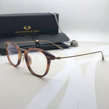 Load image into Gallery viewer, Trendy Vogue Men&#39;s Glasses Frame Round Pure Titanium Eyewear Male Spectacles Light Eyeglass Myopia Optical Lens Reading