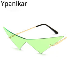Load image into Gallery viewer, Triangle Personality Sunglasses Men&#39;s and Women&#39;s Show Sunglasses Street Shooting Hip Hop Sunglasses
