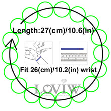 Load image into Gallery viewer, New Turquoise Bead Charm Bracelet with a silver Charm Carrier, Jewelry Gift for Women European Style stone jewellery