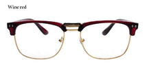 Load image into Gallery viewer, UV400 Boss Reading Glasses Brand Women Men British Jazz Retro Writing Spectacles Half Frame Adornment Glasses