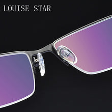Load image into Gallery viewer, Ultra-Light Half-Frame Business Glasses Frame Men&#39;s High-End Casual TR Myopia Flat Mirror Prescription Game Glasses Design