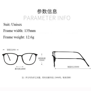 Ultra-light Tungsten Unisex Eyeglass Slim Retro Men Women Optical Frame Spectacle Prescription Eyewear Hot