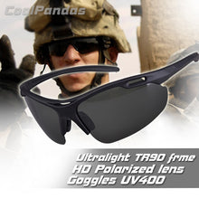 Carica l'immagine nel visualizzatore di Gallery, Ultralight Outdoor Sports Polarized Sunglasses Men Driving Sun Glasses Military Rimless Male Goggles Oculos De Sol Masculino