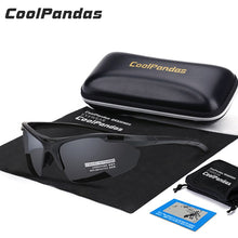 Carica l'immagine nel visualizzatore di Gallery, Ultralight Outdoor Sports Polarized Sunglasses Men Driving Sun Glasses Military Rimless Male Goggles Oculos De Sol Masculino