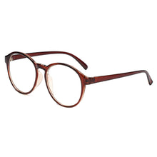 Load image into Gallery viewer, Unisex Retro Round Glasses Transparent Lens Plastic Spectacles Ultra Light Optical Eyeglass Vision Care Eyewear