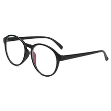 Load image into Gallery viewer, Unisex Retro Round Glasses Transparent Lens Plastic Spectacles Ultra Light Optical Eyeglass Vision Care Eyewear