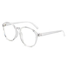 Load image into Gallery viewer, Unisex Retro Round Glasses Transparent Lens Plastic Spectacles Ultra Light Optical Eyeglass Vision Care Eyewear