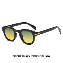 Load image into Gallery viewer, Unisex Sunglasses Men Women Driving Round Transparent Green Shades Vintage Sun Glasses Gafas De Sol