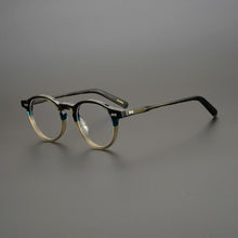 Load image into Gallery viewer, Vintage Acetate Eyeglass Frame 9553 Hand Made In Japan Women Men Classical Round Style High Completed Quality