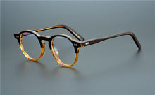 Load image into Gallery viewer, Vintage Acetate Eyeglass Frame 9553 Hand Made In Japan Women Men Classical Round Style High Completed Quality