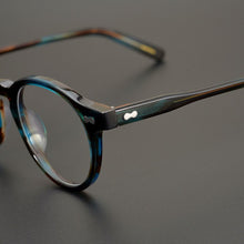 Load image into Gallery viewer, Vintage Acetate Eyeglass Frame 9553 Hand Made In Japan Women Men Classical Round Style High Completed Quality