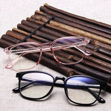 Carica l'immagine nel visualizzatore di Gallery, Vintage Blue Eyeglasses Women Men Retro Eye Glasses Frame for Female Transparent Fake Glasses Female Clear Frame