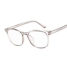 Carica l'immagine nel visualizzatore di Gallery, Vintage Blue Eyeglasses Women Men Retro Eye Glasses Frame for Female Transparent Fake Glasses Female Clear Frame