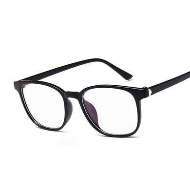 Vintage Blue Eyeglasses Women Men Retro Eye Glasses Frame for Female Transparent Fake Glasses Female Clear Frame