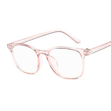 Carica l'immagine nel visualizzatore di Gallery, Vintage Blue Eyeglasses Women Men Retro Eye Glasses Frame for Female Transparent Fake Glasses Female Clear Frame
