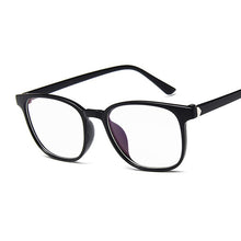 Carica l'immagine nel visualizzatore di Gallery, Vintage Blue Eyeglasses Women Men Retro Eye Glasses Frame for Female Transparent Fake Glasses Female Clear Frame