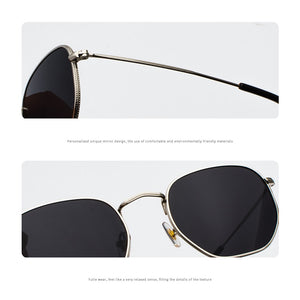 New Vintage Gold Sunglasses Men Square Metal Frame Silver Brown Black Small Sun Glasses Female Unisex Summer Style Shades
