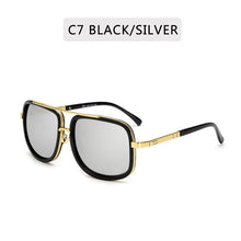 Load image into Gallery viewer, Vintage Gradient Big Frame Sunglasses Men Square Metal Oversize Sun Glasses Women Retro Glasses Gafas Oculos De Sol 2023