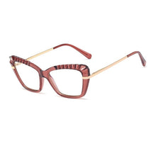 Load image into Gallery viewer, New Vintage Metal Square Anti-blue Glasses Frame Women Fashion Computer Transparent Eyeglasses Female Spectacles Oculos Feminino