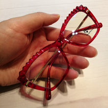 Load image into Gallery viewer, New Vintage Metal Square Anti-blue Glasses Frame Women Fashion Computer Transparent Eyeglasses Female Spectacles Oculos Feminino