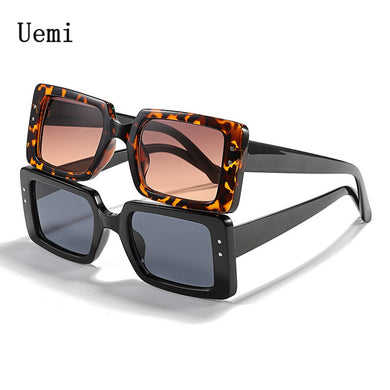 Vintage Modern Rectangle Sunglasses For Women Men Retro Small Square Frame Sun Glasses Ins Trending Shades UV400
