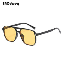 Load image into Gallery viewer, Vintage Pilot Sunglasses Women Brand Designer Eyewear Retro Sun Glasses Female Blue Double Bridges Oculos De Sol