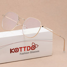 Load image into Gallery viewer, Vintage Round Transparent Glasses for Men Women Anti-Blue Light Computer Eyeglasses Myopia Optical Eyewear Frame Unisex