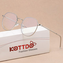 Load image into Gallery viewer, Vintage Round Transparent Glasses for Men Women Anti-Blue Light Computer Eyeglasses Myopia Optical Eyewear Frame Unisex