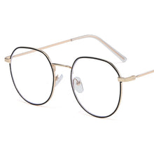 Load image into Gallery viewer, Vintage Round Transparent Glasses for Men Women Anti-Blue Light Computer Eyeglasses Myopia Optical Eyewear Frame Unisex