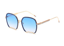 Load image into Gallery viewer, Vintage  Women Sunglasses 2023 Square Sun Glasses Men  Brand Designer Classic Half Frame Eyewear Ladies Shades