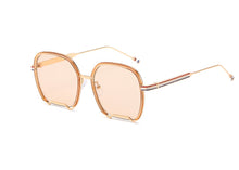 Load image into Gallery viewer, Vintage  Women Sunglasses 2023 Square Sun Glasses Men  Brand Designer Classic Half Frame Eyewear Ladies Shades