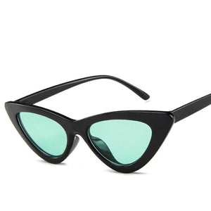 New Woman Men Occhiali da sole Cat Eye con montatura grande Occhiali quadrati personalizzati Occhi di gatto colorati Occhiali alla moda Occhiali retrò versatili UV400 