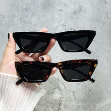 Load image into Gallery viewer, Women Cateye Vintage Black Sunglasses Brand Designer Retro Points Sun Glasses Superstar Female Lady Eyeglass Cat Eye