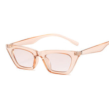 Load image into Gallery viewer, Women Cateye Vintage Black Sunglasses Brand Designer Retro Points Sun Glasses Superstar Female Lady Eyeglass Cat Eye