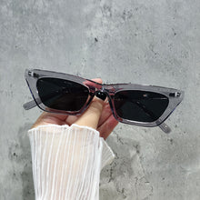 Load image into Gallery viewer, Women Cateye Vintage Black Sunglasses Brand Designer Retro Points Sun Glasses Superstar Female Lady Eyeglass Cat Eye