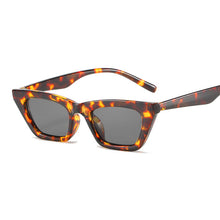 Load image into Gallery viewer, Women Cateye Vintage Black Sunglasses Brand Designer Retro Points Sun Glasses Superstar Female Lady Eyeglass Cat Eye