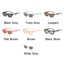 Load image into Gallery viewer, Women Cateye Vintage Black Sunglasses Brand Designer Retro Points Sun Glasses Superstar Female Lady Eyeglass Cat Eye