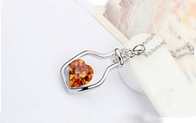 Load image into Gallery viewer, New Women Ladies Fashion Popular Crystal Necklace Love Drift Bottles gift for women Boho Layering Chokers Chockers girl