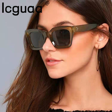 Women  Brand Square Sunglasses Ladies Trending Products 2023 Oversized Sun Glasses Female Big Frame Uv400 Shades Black