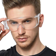 Load image into Gallery viewer, Women/Men PC-Safety Glasses Eye Protection Anti-Dust&amp;Shock Blocking splash Goggles Transparent Eyepiece Work Big Gafas